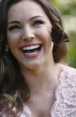 KELLY BROOK at RHS Hampton Court Flower Show in London 07/04/2016