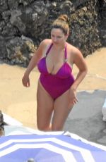KELLY BROOK in Swimsuit in Capri 07/20/2016