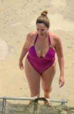 KELLY BROOK in Swimsuit in Capri 07/20/2016