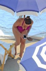 KELLY BROOK in Swimsuit in Capri 07/20/2016