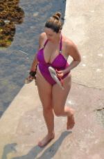 KELLY BROOK in Swimsuit in Capri 07/20/2016
