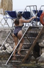 KELLY BROOK in Swimsuit in Ischia 07/14/2016