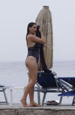 KELLY BROOK in Swimsuit in Ischia 07/14/2016