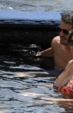 KELLY BROOK in Swimsuit in Ischia 07/16/2016