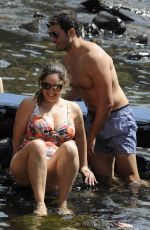 KELLY BROOK in Swimsuit in Ischia 07/16/2016