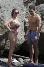 KELLY BROOK in Swimsuit in Ischia 07/16/2016