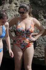 KELLY BROOK in Swimsuit in Ischia 07/16/2016