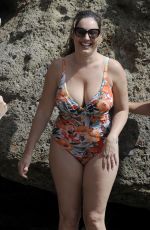 KELLY BROOK in Swimsuit in Ischia 07/16/2016