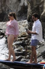 KELLY BROOK in Swimsuit in Ischia 07/16/2016
