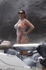 KELLY BROOK in Swimsuit in Ischia 07/16/2016