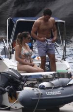 KELLY BROOK in Swimsuit in Ischia 07/16/2016