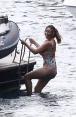 KELLY BROOK in Swimsuit in Ischia 07/16/2016