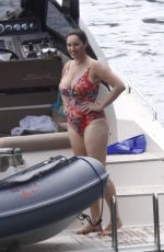 KELLY BROOK in Swimsuit in Ischia 07/16/2016