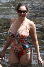 KELLY BROOK in Swimsuit in Ischia 07/16/2016