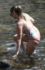 KELLY BROOK in Swimsuit in Ischia 07/16/2016