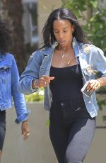 KELLY ROWLAND Out and About in West Hollywood 07/01/2016