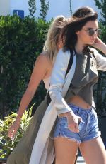 KENDALL JENNER and KHLOE KARDASHIAN Out for a Ride in Kendall