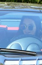 KENDALL JENNER and KHLOE KARDASHIAN Out for a Ride in Kendall