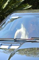KENDALL JENNER and KHLOE KARDASHIAN Out for a Ride in Kendall