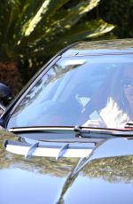 KENDALL JENNER and KHLOE KARDASHIAN Out for a Ride in Kendall