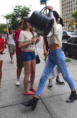 KENDALL JENNER Arrives at Kanye