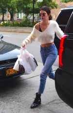 KENDALL JENNER Arrives at Kanye