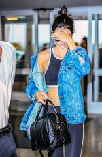 KENDALL JENNER at JFK Airport in New York 07/01/2016
