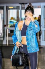 KENDALL JENNER at JFK Airport in New York 07/01/2016
