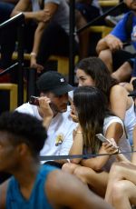 KENDALL JENNER at LA Lakers Game 0/17/2016