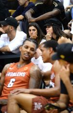 KENDALL JENNER at LA Lakers Game 0/17/2016