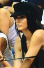 KENDALL JENNER at LA Lakers Game 0/17/2016