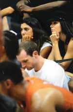 KENDALL JENNER at LA Lakers Game 0/17/2016
