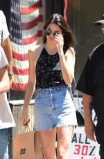KENDALL JENNER at Sadelle