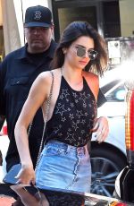 KENDALL JENNER at Sadelle