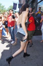 KENDALL JENNER at Sadelle