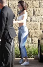 KENDALL JENNER Leaves Nobu in Malibu 07/16/2016
