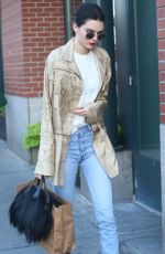 KENDALL JENNER Out and About in New York 06/30/2016