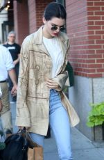 KENDALL JENNER Out and About in New York 06/30/2016