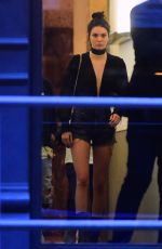KENDALL JENNER Out for Dinner in New York 07/08/2016