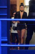 KENDALL JENNER Out for Dinner in New York 07/08/2016