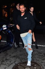 KENDALL JENNER Out for Dinner in New York 07/08/2016