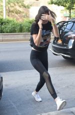 KENDALL JENNER Riding a Bike Out in New York 07/24/2016