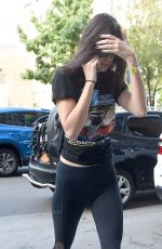 KENDALL JENNER Riding a Bike Out in New York 07/24/2016