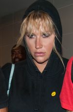 KESHA SEBERT at LAX Airport in Los Angeles 07/25/2016