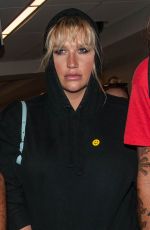 KESHA SEBERT at LAX Airport in Los Angeles 07/25/2016
