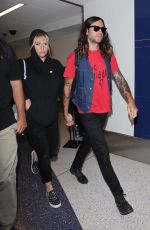 KESHA SEBERT at LAX Airport in Los Angeles 07/25/2016