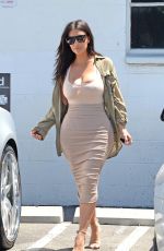 KIM KARDASHIAN at a Studio in Los Angeles 07/11/2016