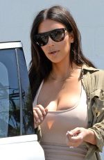KIM KARDASHIAN at a Studio in Los Angeles 07/11/2016