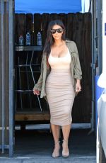 KIM KARDASHIAN at a Studio in Los Angeles 07/11/2016