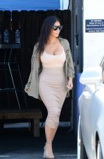 KIM KARDASHIAN at a Studio in Los Angeles 07/11/2016